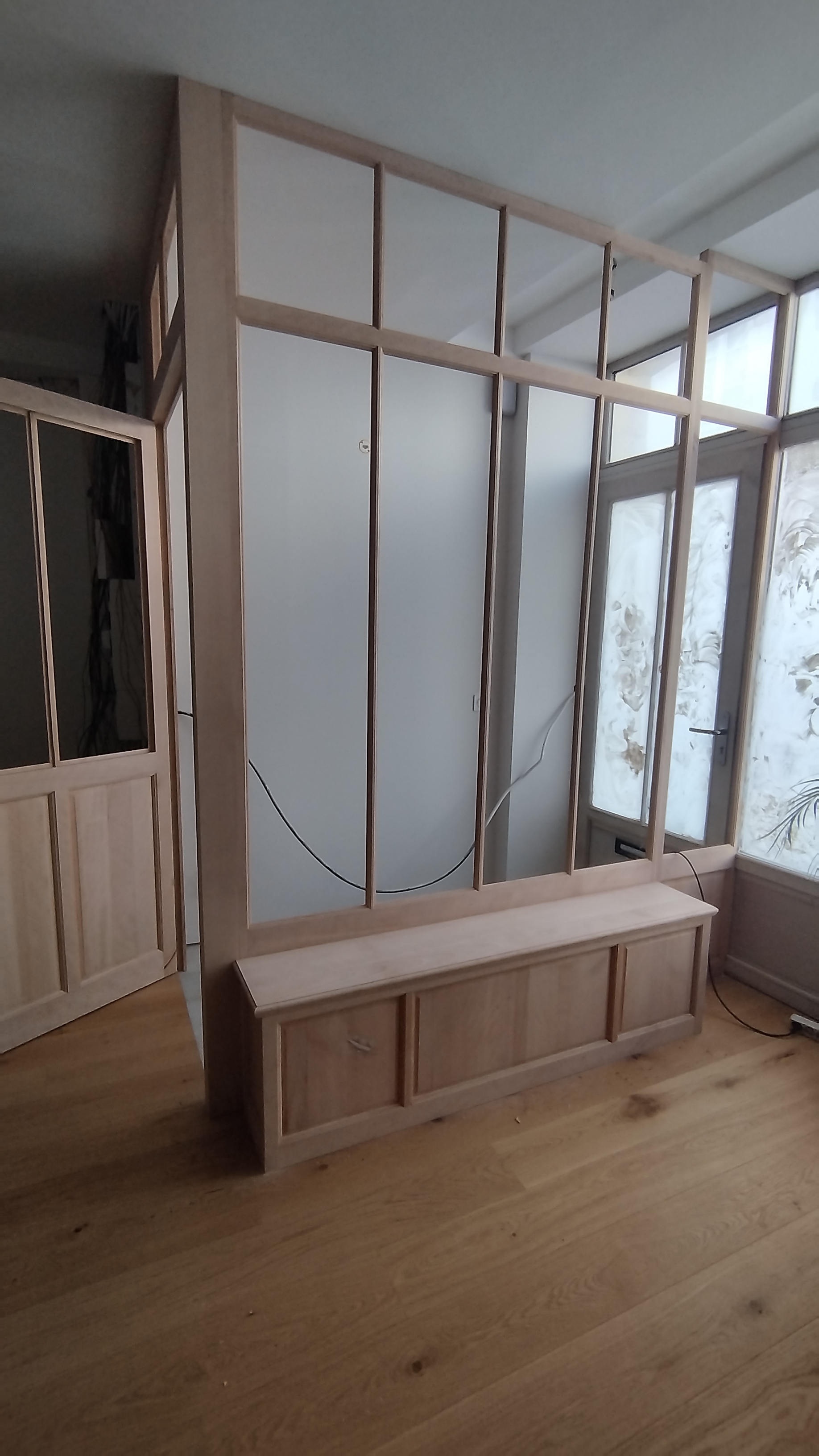 Verrière & porte — finition