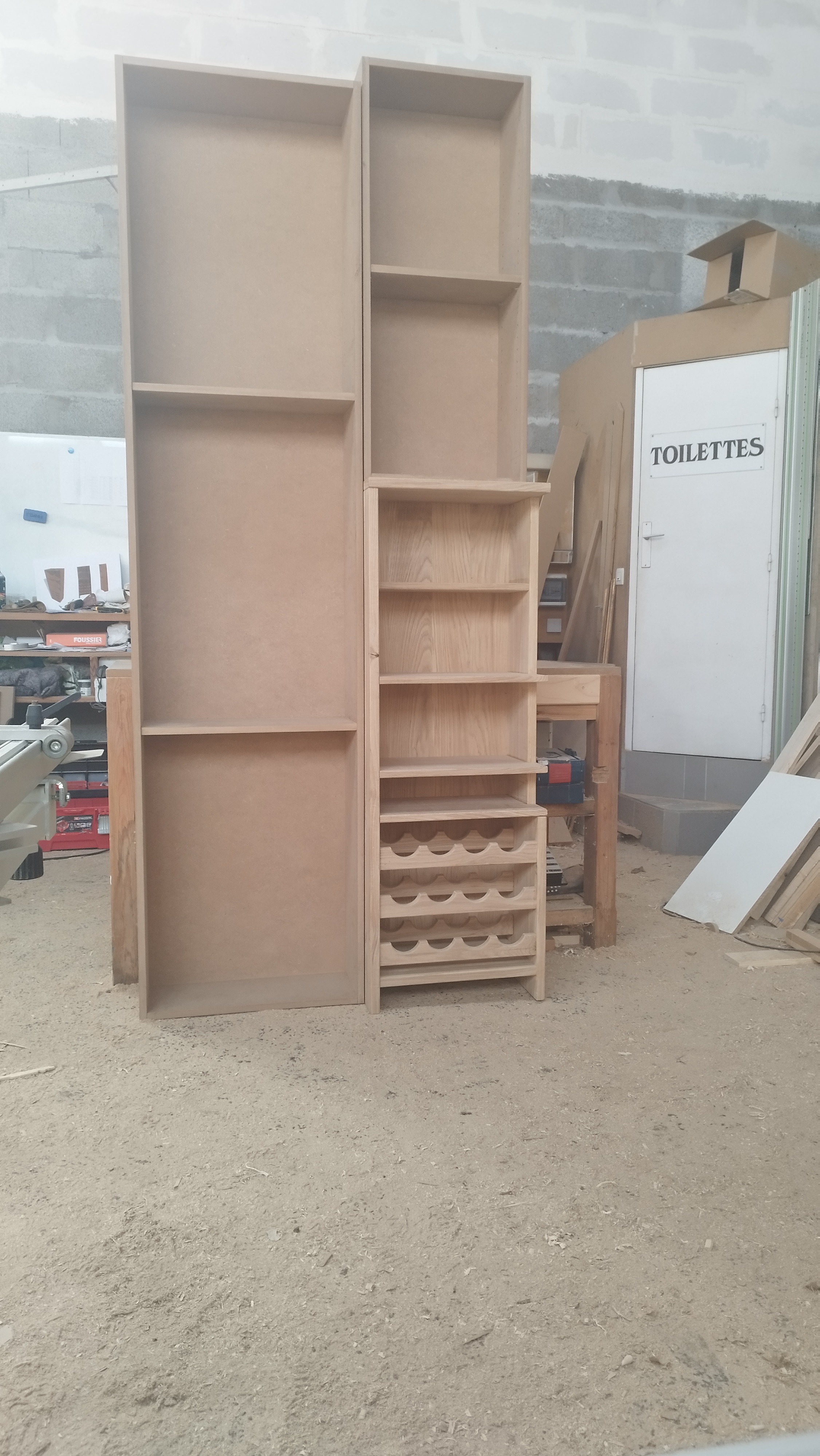 Placard de cuisine — détail